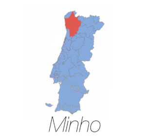 Minho Wine Region Portugal Map