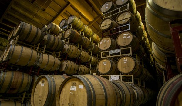 wine barrels, barrels, wine